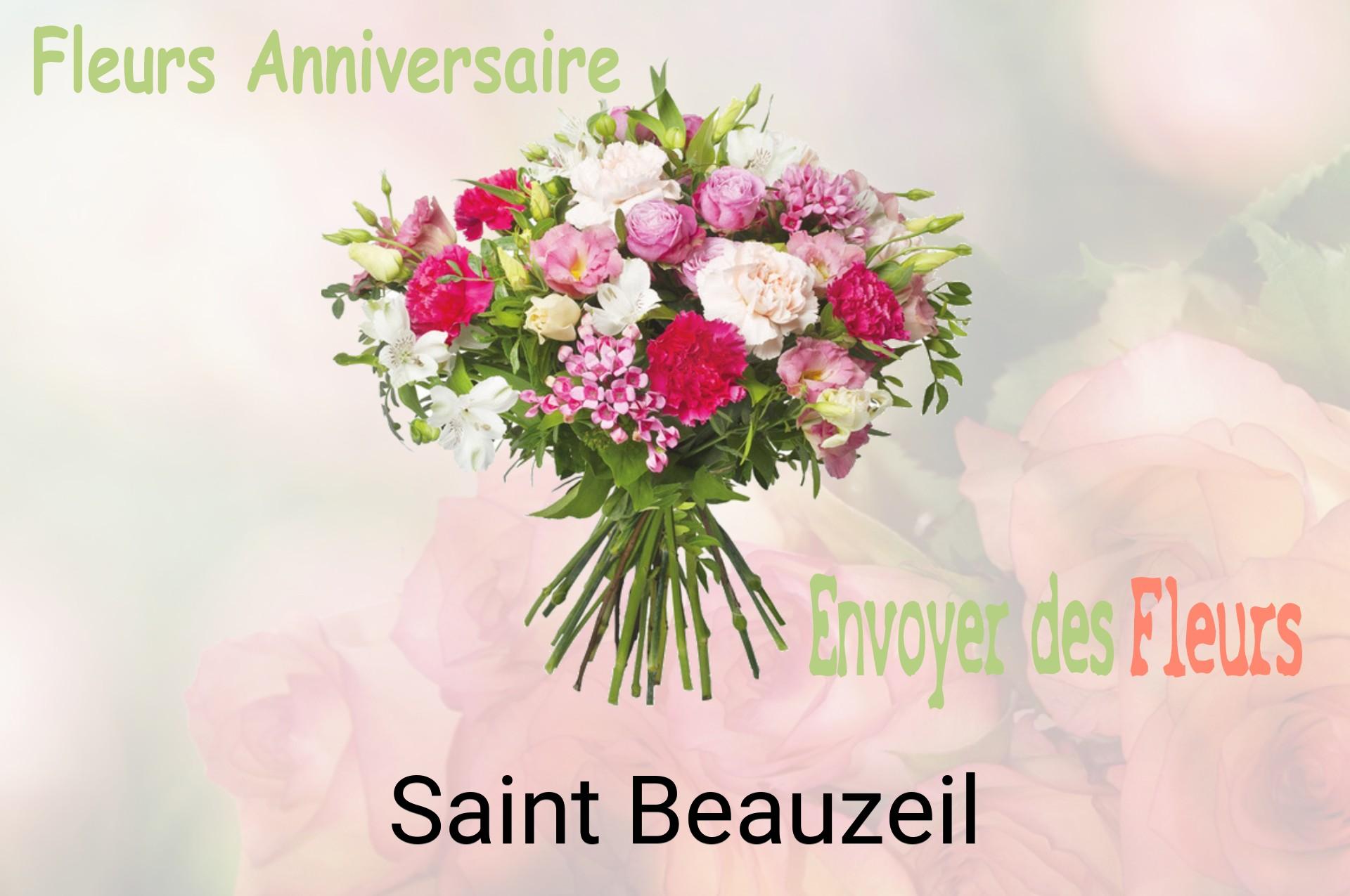 Bouquet de fleurs d’anniversaire livré à Saint-Beauzeil