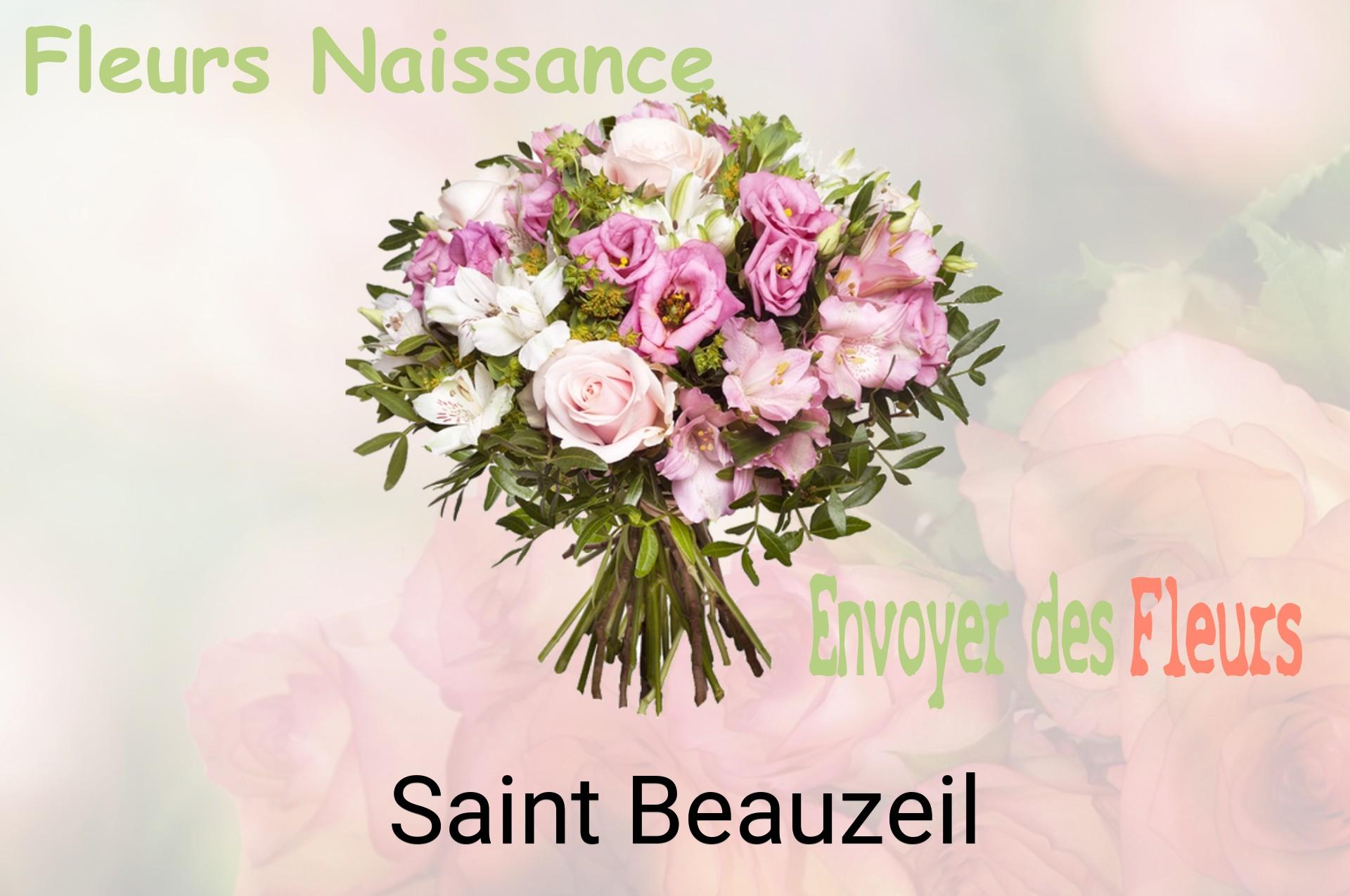 Bouquet de fleurs de naissance livré à Saint-Beauzeil